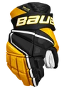 Hokejové rukavice Bauer Vapor Hyperlite - MTO Black/Gold Junior