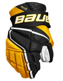 Hokejové rukavice Bauer Vapor Hyperlite - MTO Black/Gold Junior