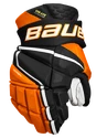 Hokejové rukavice Bauer Vapor Hyperlite - MTO Black/Orange Junior