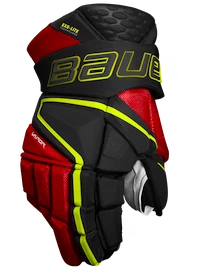 Hokejové rukavice Bauer Vapor Hyperlite - MTO black/red/green Intermediate