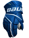 Hokejové rukavice Bauer Vapor Hyperlite - MTO blue Intermediate