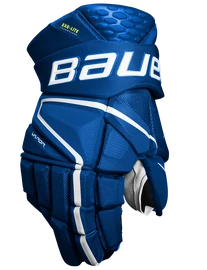 Hokejové rukavice Bauer Vapor Hyperlite - MTO blue Intermediate