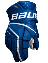 Hokejové rukavice Bauer Vapor Hyperlite - MTO Blue Junior