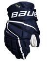 Hokejové rukavice Bauer Vapor Hyperlite Navy Junior