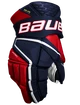 Hokejové rukavice Bauer Vapor Hyperlite navy/red/white Intermediate