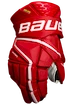 Hokejové rukavice Bauer Vapor Hyperlite Red Senior