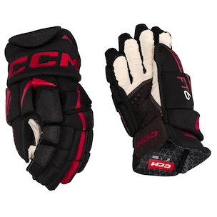 Hokejové rukavice CCM JetSpeed FT6 Black/Red Senior