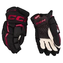 Hokejové rukavice CCM JetSpeed FT6 Black/Red Senior 15 palců