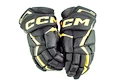 Hokejové rukavice CCM JetSpeed FT6 Black/Sunflower Junior 10 palců