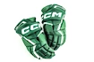 Hokejové rukavice CCM JetSpeed FT6 Dark Green/White Junior 11 palců