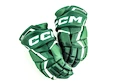 Hokejové rukavice CCM JetSpeed FT6 Dark Green/White Junior 11 palců