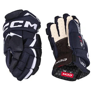 Hokejové rukavice CCM JetSpeed FT6 Navy/White Junior