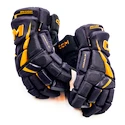 Hokejové rukavice CCM JetSpeed FT6 Pro Navy/Sunflower Junior 12 palců