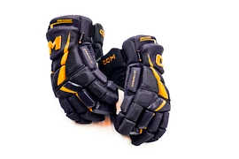 Hokejové rukavice CCM JetSpeed FT6 Pro Navy/Sunflower Junior