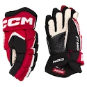 Hokejové rukavice CCM JetSpeed FT680 Black/Red/White Senior