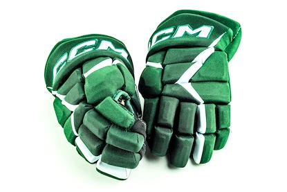 Hokejové rukavice CCM JetSpeed FT680 Dark Green/White Junior 11 palců