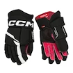 Hokejové rukavice CCM Next Black/White  12 palců