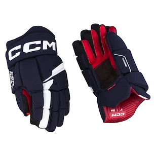 Hokejové rukavice CCM Next Navy/White Junior 11 palců