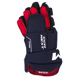 Hokejové rukavice CCM Next Navy/White  8 palců