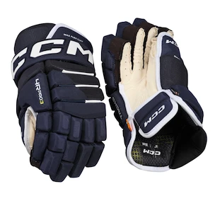 Hokejové rukavice CCM Tacks 4 ROLL PRO 3 Navy Senior