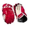 Hokejové rukavice CCM Tacks 4 ROLL PRO 3 Red Senior