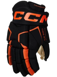 Hokejové rukavice CCM Tacks AS 580 Black/Orange Junior