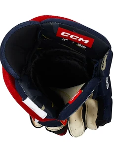 Hokejové rukavice CCM Tacks AS 580 Navy/Red/White Senior 15 palců