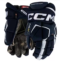 Hokejové rukavice CCM Tacks AS-V PRO Navy/White Senior 15 palců