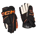 Hokejové rukavice CCM Tacks XF 80 Black/Orange Senior