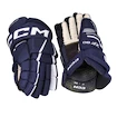 Hokejové rukavice CCM Tacks XF 80 Navy/White Junior