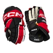 Hokejové rukavice CCM Tacks XF Black/Red/White Junior