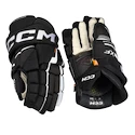 Hokejové rukavice CCM Tacks XF Black/White Junior