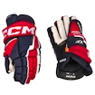 Hokejové rukavice CCM Tacks XF Navy/Red/White Junior