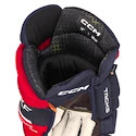 Hokejové rukavice CCM Tacks XF Navy/Red/White Junior