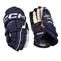 Hokejové rukavice CCM Tacks XF Navy/White Junior