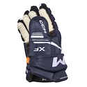 Hokejové rukavice CCM Tacks XF Navy/White Junior