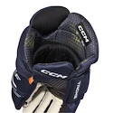 Hokejové rukavice CCM Tacks XF Navy/White Junior