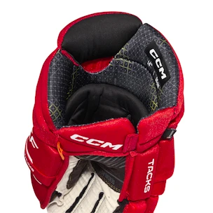 Hokejové rukavice CCM Tacks XF Red/White Junior