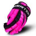 Hokejové rukavice POWERTEK  V5.0 Black/Pink Junior