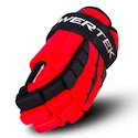 Hokejové rukavice POWERTEK  V5.0 Black/Red Senior 13 palců