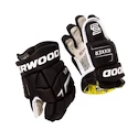 Hokejové rukavice SHER-WOOD Rekker Legend 4 Black Žák (youth) 9 palců