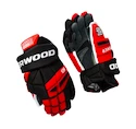 Hokejové rukavice SHER-WOOD Rekker Legend Pro Black/Red/White Senior 13 palců