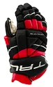 Hokejové rukavice True CATALYST 7X3 Black/Red Senior 13 palců