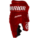 Hokejové rukavice Warrior Alpha FR2 Red Senior