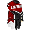 Hokejové rukavice Warrior Alpha LX2 Black/Red/White Junior 12 palců