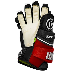 Hokejové rukavice Warrior Alpha LX2 Black/Red/White Senior