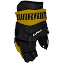 Hokejové rukavice Warrior Alpha LX2 Max Black/Gold Senior