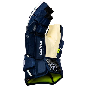 Hokejové rukavice Warrior Alpha LX2 Navy Junior 11 palců