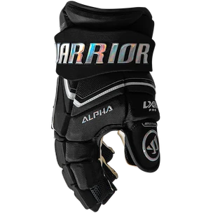 Hokejové rukavice Warrior Alpha LX2 Pro Black Žák (youth) 8 palců, černá