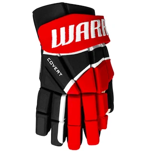 Hokejové rukavice Warrior Covert QR6 Team Black/Red Senior 14 palců